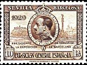 Spain 1929 Seville Barcelona Expo 10 PTS Brown Edifil 446